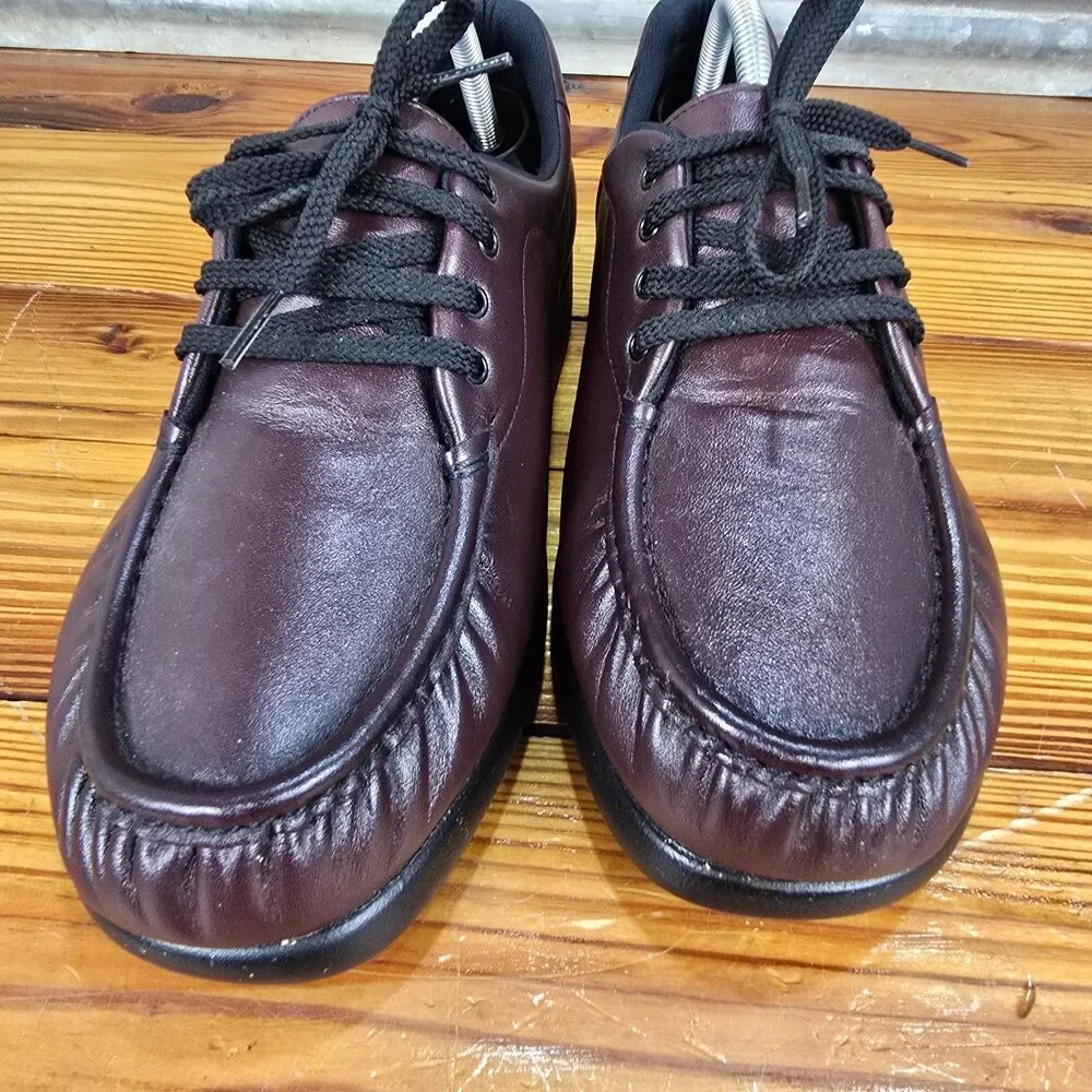 SAS Women's Take Time Lace Up Loafer Comfort Shoes 10.5W Pristine!